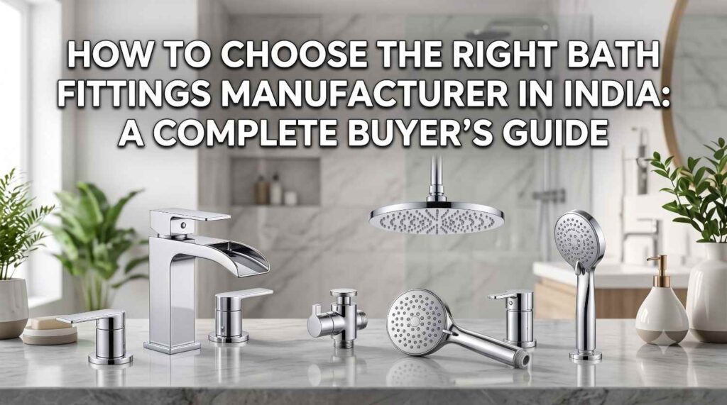 How to Choose the Right Bath Fittings Manufacturer in India: A Complete Buyer’s Guide
