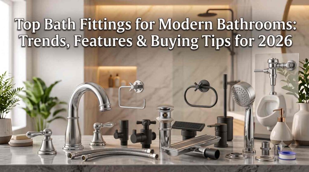 Top Bath Fittings for Modern Bathrooms: Trends, Features & Buying Tips for 2026
