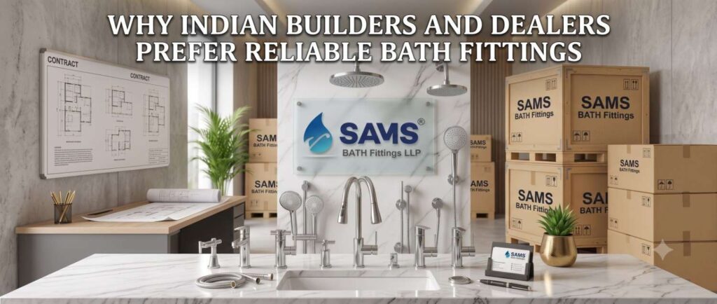 Why Indian Builders and Dealers Prefer Reliable Bath Fittings Suppliers for Bulk Orders